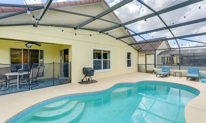 Lake Wilson Preserve House | 10 Mi to WDW: Home w/Themed Rooms, Pool & Lanai