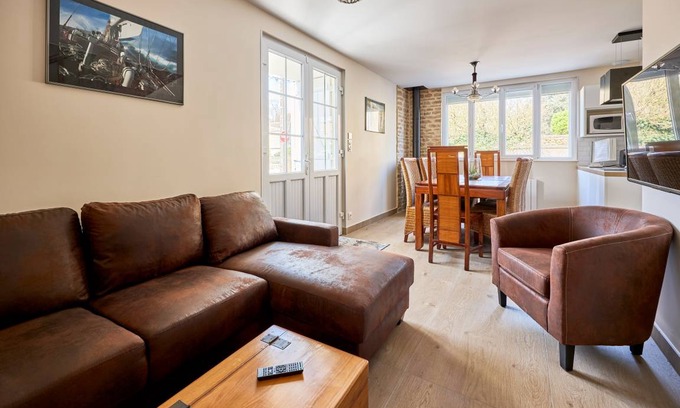 Bernieres-sur-Mer House | 100 m² House ∙ 4 bedrooms ∙ 8 guests