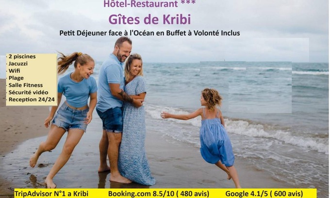 Kribi Hotel | 100 m² Hotel ∙ 3 bedrooms ∙ 127 guests