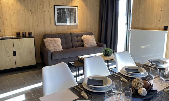 Piau Engaly Apartment | 100m from resort center, fitness, terrace, parking, tv, 70m², Piau Engaly