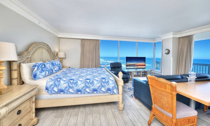 Ortona Park Condo | 1013 -Oceanfront- Private Balcony - Pools Closed