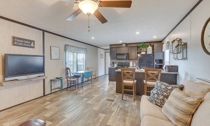 Wetumpka House | 104 m² House ∙ 3 bedrooms ∙ 8 guests
