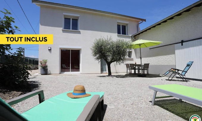 Beausemblant House | 107 m² Gîte ∙ 4 bedrooms ∙ 7 guests