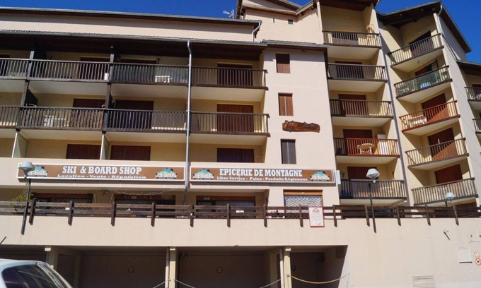 Le Super-Sauze Apartment | 10m from ski slopes, 6th floor, tv, 36m², Sauze - Super Sauze