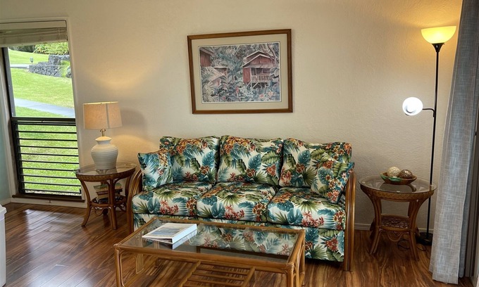 Punaluu Condo | #11 Beautiful Ocean View, | 0 Bed, 1 Bath