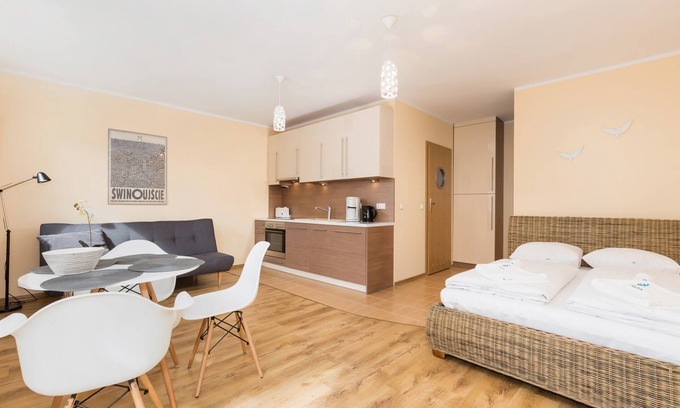 Swinoujscie Apartment | 11 Listopada 3D | Compact Studio | Balcony