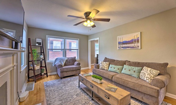 Kanawha City House | 119 m² House ∙ 3 bedrooms ∙ 6 guests