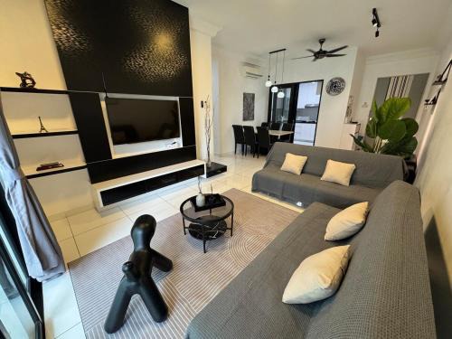 Taman Bukit Mewah Apartment | 1208Paradigm mall Family Cozy up to 11Pax