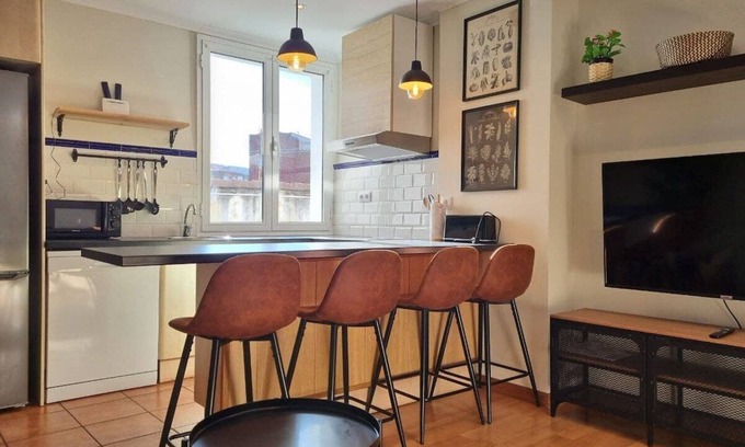 Gijon Apartment | 123A - A un paso de la playa, muy luminoso