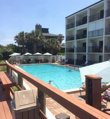 Crescent Beach Apartment | 130 Direct Ocean Front 1 bedroom condo with heated pool