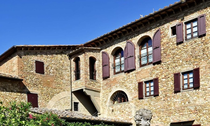 Montespertoli Villa | 13th Century Medieval Villa on the top Chianti hills near Florence - 26 guests.