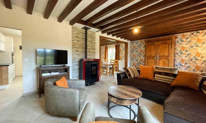 Moutiers au Perche Cottage | 145 m² Cabin ∙ 3 bedrooms ∙ 7 guests