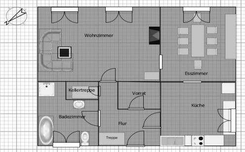 Lerbach House | 145 m² House ∙ 3 bedrooms ∙ 8 guests
