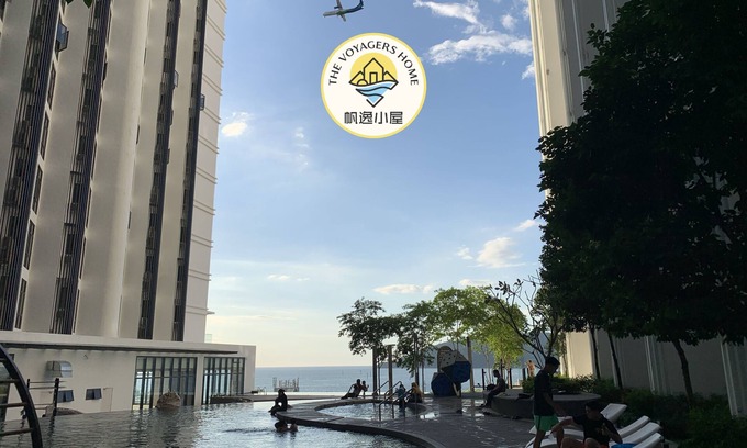 Downtown Kota Kinabalu Apartment | 16 mins to the Jesselton Point! Sea Park LeSu 8 The Shore Borneo KK I 홈스테이