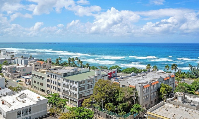 Puerta de Tierra Condo | 180 Degrees of Blue Caribbean Seas