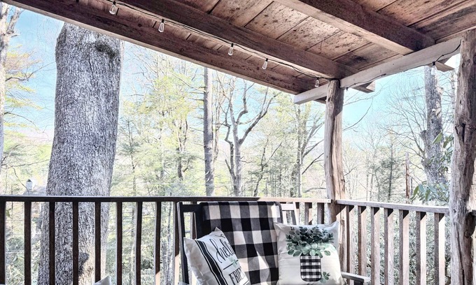 Mirror Lake Cabin | 1930's Highlands Hideaway, Restored Cozy Cabin, Dog Friendly, Fiber Optic WI-FI