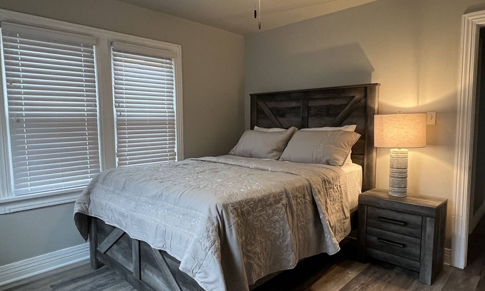 Muskogee House | 1940's remodeled bungalow in quiet neighborhood.