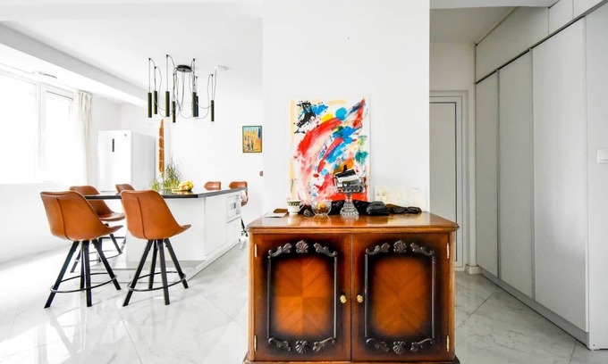 Sofia City Center Apartment | 1BDR | Quiet Str | Vitoshka Area | AC
