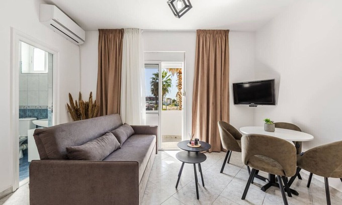 Golem Apartment | 1BR Apartment with Tree Views | Golem