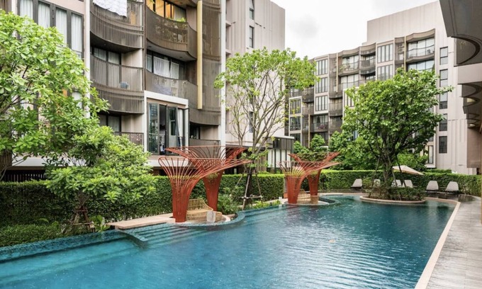 Phra Khanong Nuea Condo | 1BR condo resort style. Centre of Sukhumvit