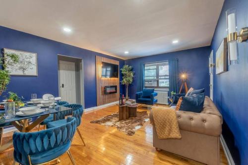 Hasbrouck Heights Apartment | 1BR DEEP Apts by American Dream, Sleeps 8