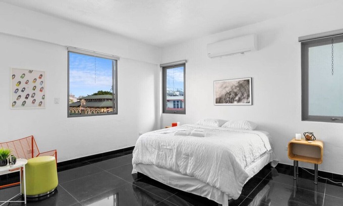 Santurce Apartment | 1BR King Bed w/La Placita View
