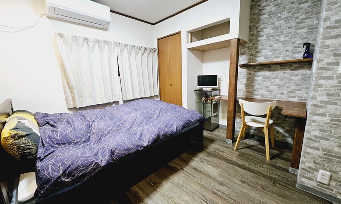 Uzumasa Apartment | 1F1 double bed 1single bed1 sofa bedkitchen - Hanazono Stay 1F A/Kyoto Kyōto