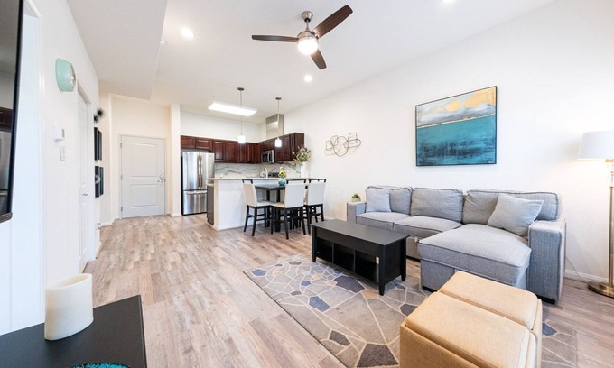 Katy Condo | 1L| Gated Condo | Spacious Home in Lifestyle Center