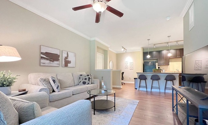 Lutz Apartment | 1st Floor Apt with Nature Views, Prime North Tampa