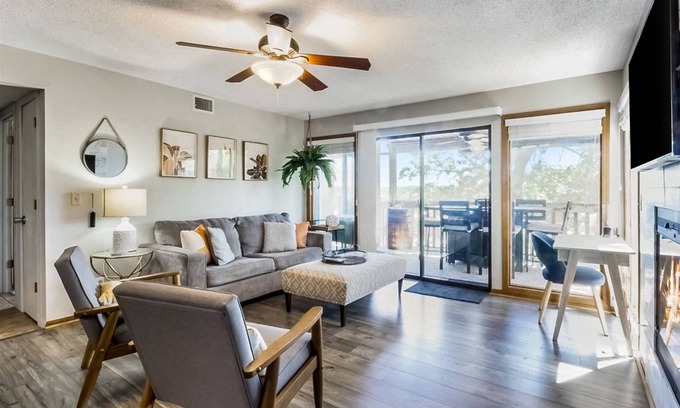 Village of Four Seasons Condo | 1st-floor condo with lake-view deck + on-site pools & hot tub