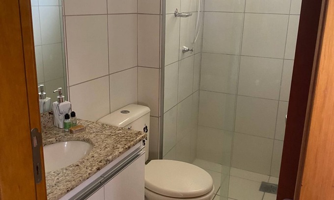 Goiania Apartment | 2/4 apartment, facing Macambiras Park with fantastic sunset.