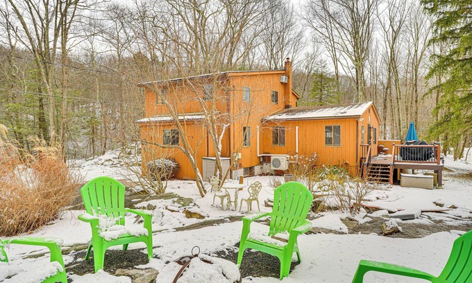 Carmel Cabin | 2-Acre Plot: Family Carmel Cabin w/Fire Pit!