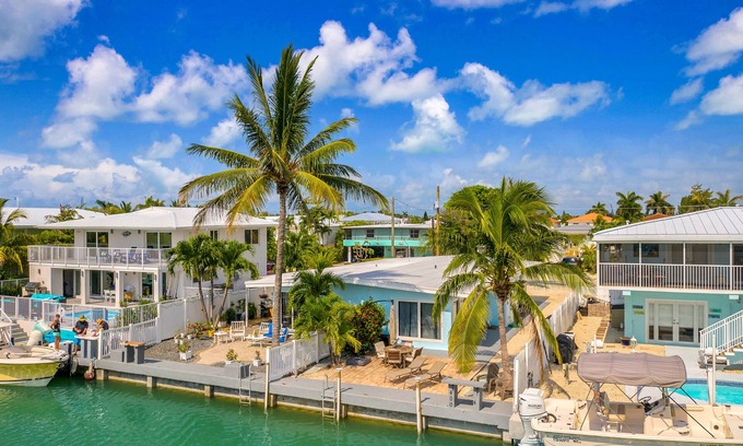 Key Colony Beach House | 2 BED/2BATH OCEAN FRONT CANAL - BRING YOUR BOAT OR RENT ONE!