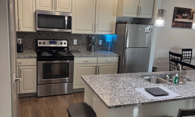 Clarkdale Apartment | 2-bedroom Apt, sits in the middle of a major shopping center and movie theater.