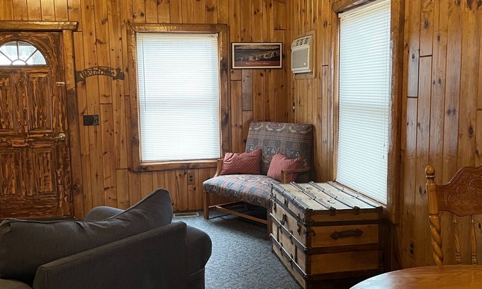 Gaylord Cabin | 2-bedroom cabin located across from trail #7 and Otsego Lake