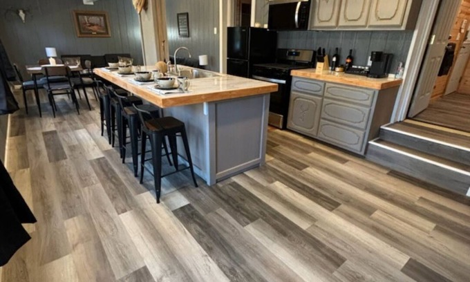 Rufe Cabin | 2-bedroom cabin on Killdeer rd with peaceful views. Great for hunting!
