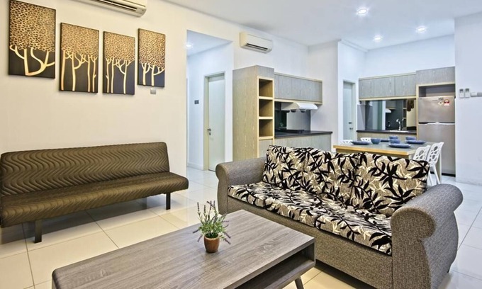 Downtown Kota Kinabalu Condo | 2 bedroom City Center, Sea View, above Imago Shopping Mall