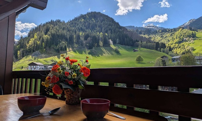Areches Apartment | 2-Bedroom Duplex, Pool, Close to Lifts, Sleeps 6