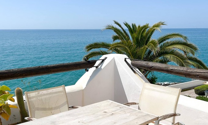 Vallpineda Apartment | 2-Bedroom Seafront Escape w/Parking by Hostem