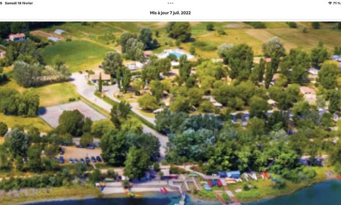 Quinson House | 2-bedroom mobile home sleeps 4-6 in a 3* family campsite in the Verdon gorges