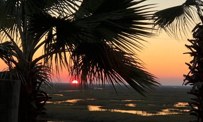 Matagorda House | 2 Bedroom Riverside Home Minutes From the Beach