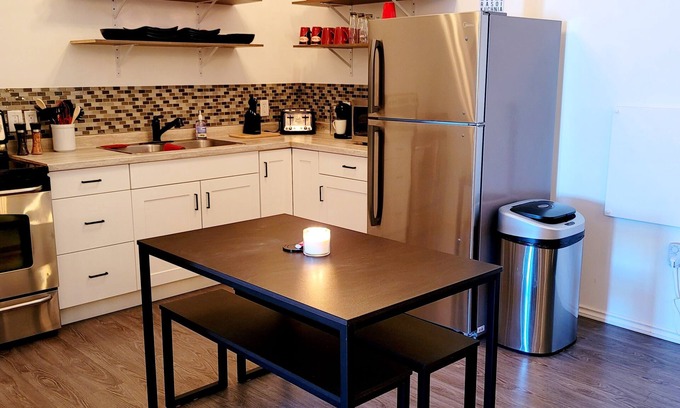 Esterhazy House | 2 bedroom suite with laundry & kitchen. Private entrance & parking.