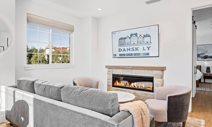 Solvang Apartment | 2 bedroom - WiFi, AC, garaged off-street parking with EV Charger.