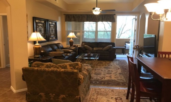 Surprise Condo | 2 BEDROOMS & 2 FULL BATHS PLUS DEN! 1309 SQ. FT. AVAIL 4-1 TO 12-31 2026!