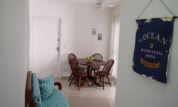 Jardim Vitoria Apartment | 2 blocks from Enseada beach and cozy
