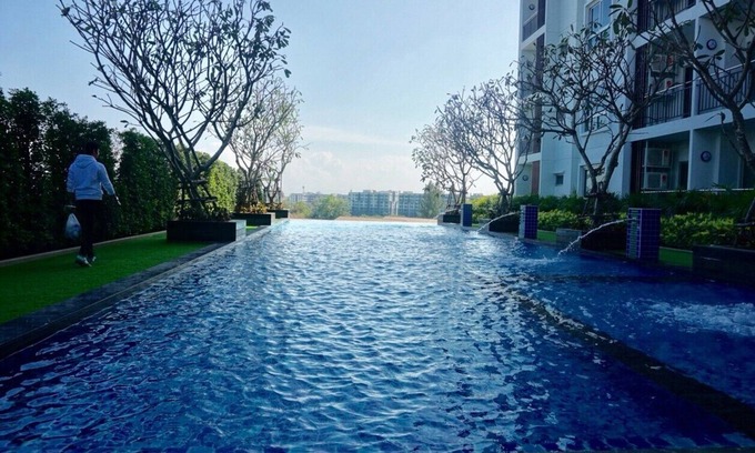 Wat Ket Condo | #2 Exclusive Studio Chiang Mai Pool Sauna View 2