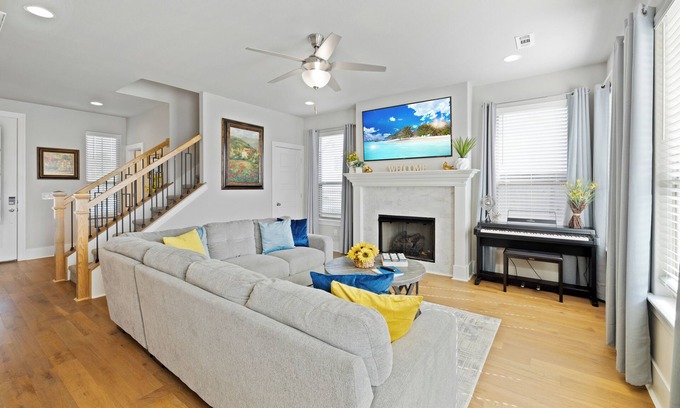 Bentonville House | 2 King Beds+Nerf Wall+Home Gym