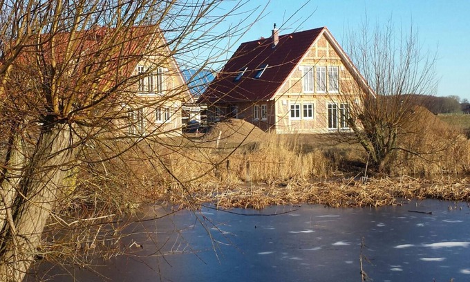 Gross Schwansee Villa | 2 luxury country houses,5*, 8 bedrooms, 6 baths, wellness, whirlpool, garden