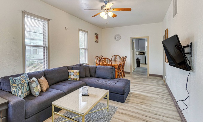Salina House | 2 Mi to Dtwn: Salina Home w/Deck & Yard
