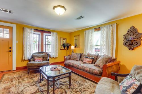 Fayetteville House | 2 Mi to UA Central Fayetteville Home with Patios